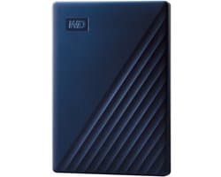 Western Digital My Passport - Compatibel met Mac - Externe Harde Schijf - Blauw - 2 TB