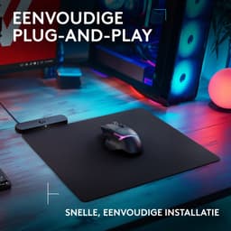 Logitech G Powerplay 2 - Muismat en Draadloos Oplaadstation - Zwart — thumbnail 5