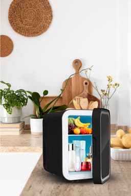 ApexArte® Mini Koelkast - Minibar - Skincare Fridge - Zwart — thumbnail 4