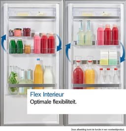 Bosch KGN49AIBT - Serie 6 - Koelkast - Koel-vriescombinatie - 203 x 70 cm - Extra breed - RVS - Energielabel B - Zeer stil- Total No Frost: Nooit meer ontdooien - VitaFresh XXL 0°C: houd etenswaren langer vers met extra ruime vershoudlades — thumbnail 13