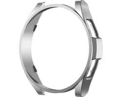 Hard Plastic Bumper Hoesje Zilver Geschikt voor Samsung Galaxy Watch 6 40MM