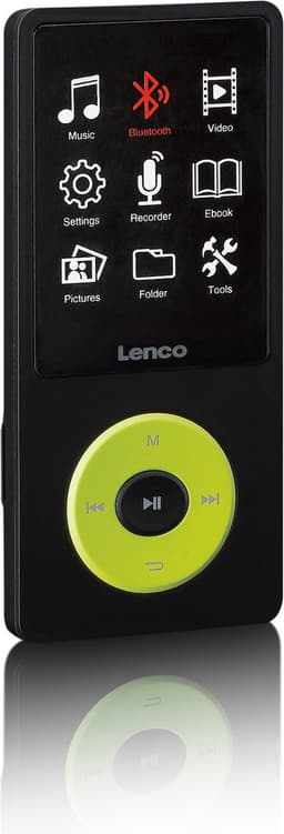 Lenco Xemio-860GN - MP3/MP4 speler met Bluetooth en 8GB intern geheugen - Groen — thumbnail 3