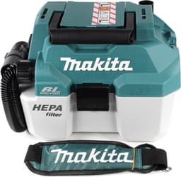 Makita DVC 750 LRG1X3 accu stofzuiger nat- en droogzuiger 18 V draagbaar + 1x 6,0 Ah accu en oplader - zonder accessoires — thumbnail 5