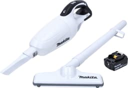 Makita DCL 181 FM1W Snoerloze stofzuiger 18 V Wit + 1x accu 4.0 Ah - zonder lader — thumbnail 2