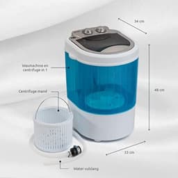 Gratyfied - Kleine Wasmachine - Mini Wasmachine Met Centrifuge — thumbnail 2