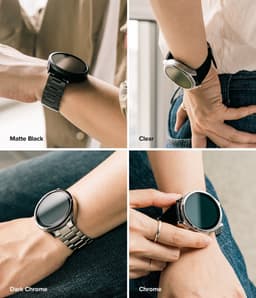 Ringke Slim Hoesje (2-Pack) Geschikt voor Samsung Galaxy Watch 6 40MM - Bumper Case - Lichtgewicht - Transparant Zilver — thumbnail 10