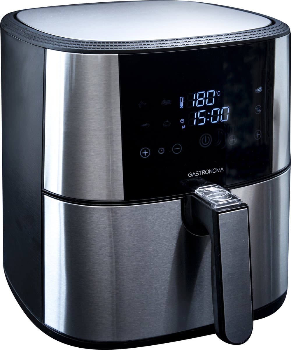 Gastronoma Digitale Heteluchtfriteuse - 6L - 1800W Airfryer - 18290002 - Zwart — afbeelding 1