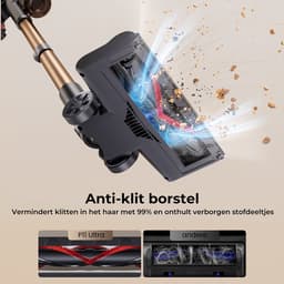 Proscenic P11 Ultra - Steelstofzuiger Draadloos - 550W - 55Kpa - 55 minuten - Ultralicht - 1,2 L Stofbak - Snoerloze Stofzuiger — thumbnail 5