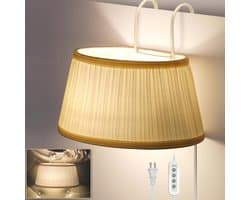 Bed Leeslamp - Nachtlamp - Lezen in Bed - Oogvriendelijk Licht - 6 Watt - Beige