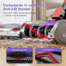 SteelStofzuiger Draadloos - Vacuum Cleaner - Kruimelzuiger - krachtig — thumbnail 3