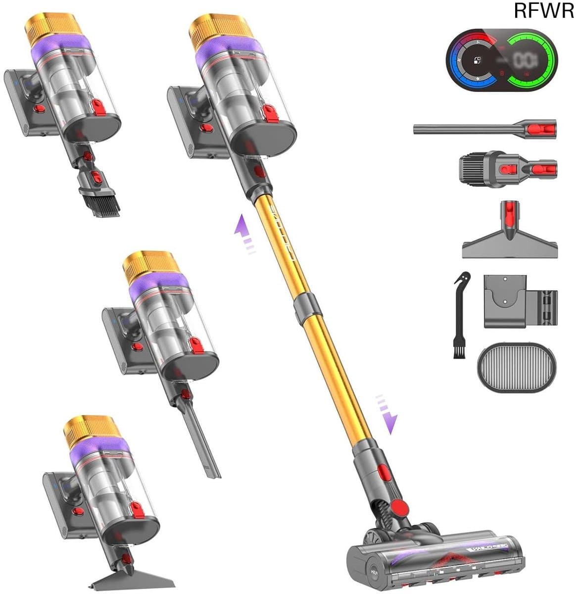 SteelStofzuiger Draadloos - Vacuum Cleaner - Kruimelzuiger - lichtgewicht — afbeelding 1