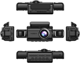 Auto Dashcam - Rijcamera Recorder - Veilige Ritten - 4-Lens Opname - 1440P Resolutie - Zwart — thumbnail 3