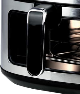 Heteluchtfriteuse - Airfryer - Gezond Koken - 8 Programma's - 65 Liter - Zilver Zwart — thumbnail 4