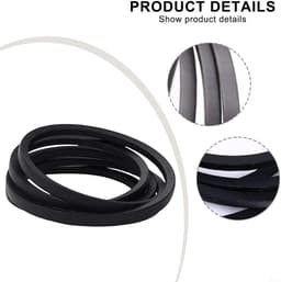 Grasmaaier Aandrijfriem - Tractor Dekriem - Gazon Onderhoud - Duurzaam Rubber - 1/2x146 Inch - Zwart — thumbnail 4