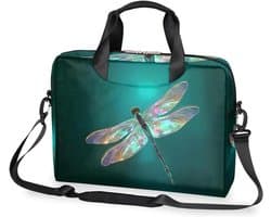 Laptop Schoudertas - Computer Tas Aktetas - Zakelijk Reizen Kantoor - Gevoerd Laptopvak - 16 inch - Veelkleurig Gedrukt