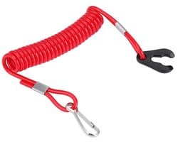 Veiligheidskoord voor Buitenboordmotor - Noodstop Schakelaar Plug Kabel Clip voor Diverse Series en Modellen