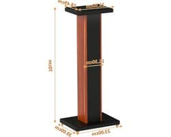 Luidspreker Standaard - Speaker Vloerstandaard - Extra Stevig - audio plaatsing