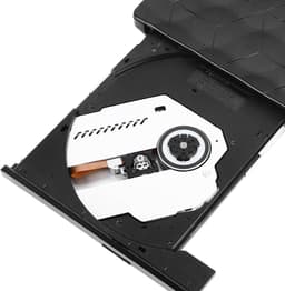 Externe DVD-drive - Draagbare Brander - Bestanden Overzetten - Ultradun Ontwerp - USB 3.0 - Zwart — thumbnail 5