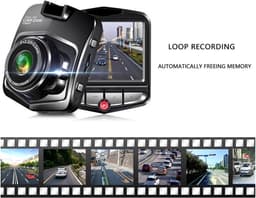 Auto Camera HD - Dash Cam DVR - Veilig Rijden - 1080P Full HD - 2.4 inch scherm - Zwart — thumbnail 4