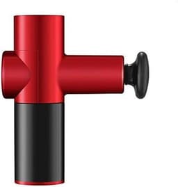 Massagepistool Mini - Spierontspanner Draagbaar - Spierherstel Bevorderen - 4 Snelheden 4 Koppen - 400g 157mm - Zwart — thumbnail 1