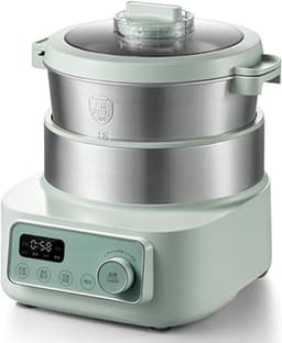 Deeg Mixer - Automatische Kneedmachine - Zelf Bakken - 15 Minuten Klaar - 5 Liter Capaciteit - Zilver — thumbnail 1