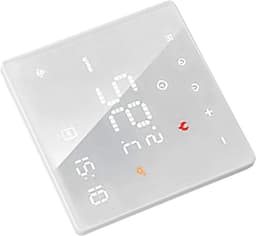Digitale Thermostaat - Temperatuurregelaar - Thuisverwarming Regelen - Intuïtieve Touch Bediening - 5-70°C Bereik - Wit — thumbnail 1