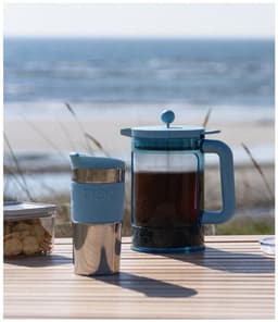 Bodum | Bean Cafetière voor ijskoffie / cold brew | Kunststof BPA-vrij | 1.5L | 12 kops | Blauw — thumbnail 3