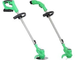Elektrische Grasmaaier - Tuinmaaier Snoeier - Gazon Onderhoud - Multifunctioneel Ontwerp - 30 cm Snijbreedte - Zwart