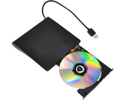 Externe schijfstation - USB Disk Reader - Bestandsoverdracht - Plug and Play - 14.7 x 14.5 cm - Zwart