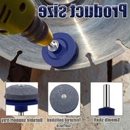 Bladversteller voor Grasmaaier, Universele Snijmachine, Mesversteller voor Elektrische Boormachines en Tuingereedschap, Set van 4, Blauw — thumbnail 2