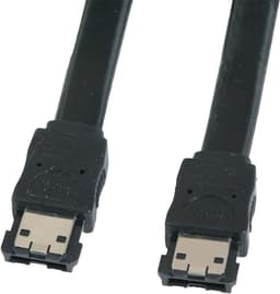 eSATA Datakabel - Externe Harde Schijf Kabel - Externe Apparaten Aansluiten - Hoge Snelheid 3 Gbps - 090 m - Zwart — thumbnail 2