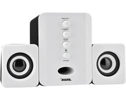 Mini USB Luidspreker - PC Speaker Set - Muziek Luisteren - Drie Delig Systeem