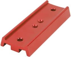 Dovetail Bevestigingsplaat voor Telescoop, Adapter voor Telescoopmontage met 1/4in Draad, Geschikt voor EQ Montagesystemen, 108mm Lengte