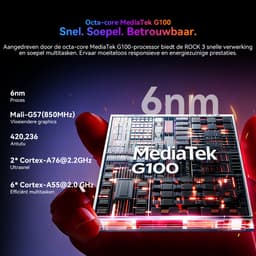 Blackview ROCK 3 - Robuuste Smartphone - 4G - 24GB RAM - 256GB ROM - 6.78inch 120Hz - 10000mAh Robuuste Telefoon - Android 16 - NFC - GPS - Zwart — thumbnail 13