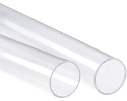 Acryl Buizen Set van 2 - Duidelijke Ronde Tubes 24mm ID 30mm OD 305mm voor Lampen, Waterkoeling en Decoratie