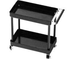 Mobiele Werkplaats voor RC Auto's - 2 Laags Gereedschapswagen voor Onderhoud en Reparatie in Garage - Ideaal voor 1/8, 1/10 en 1/1 Modellen