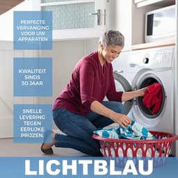 Waterslang Wasmachine - Toevoerslang Vaatwasser - Apparaat Aansluiten - Universeel Bruikbaar - 1.5 Meter - Grijs — thumbnail 2