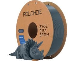 3D Printfilament PLA - Hoge Snelheid Filament - Snel 3D Printen - Dimensionale Nauwkeurigheid - 1.75mm 1kg - Grijs