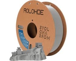 PLA Filament - 3D Print Draad - 3D Modellen Printen - Hoge Afdruk Snelheid - 1kg 1.75mm - Zilver