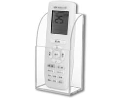 Muurbevestigde houder voor afstandsbedieningen, opbergoplossing voor woonkamer en accessoires