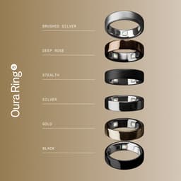 Oura Ring 5 Maat 13 Goud — thumbnail 3