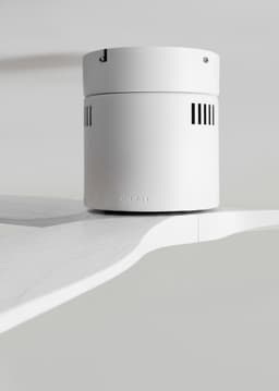 CREATE - Plafondventilator silent 100% hout 40W (Ø112cm) - Geen licht - WIFI + Afstandsbediening - 6 snelheden - Programmeerbaar - WIND CALM NATURAL WOOD — thumbnail 5