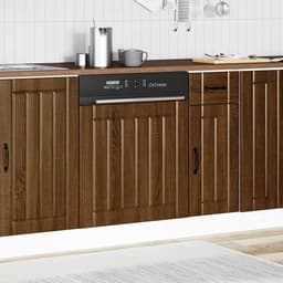 Vaatwasser Paneel - Keukenfront - Keuken Opfrissen - Duurzaam Houtmateriaal - 60x67 cm - Bruin Eiken — thumbnail 3