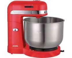 Standmixer met Kom - Keukenmachine Mixer - Bakken en Mixen - 5 Snelheden - 3.5 Liter - Rood