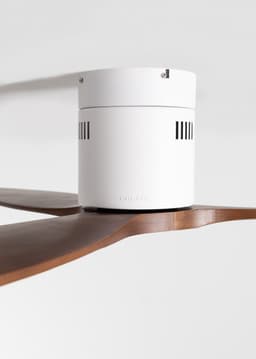 CREATE - Plafondventilator silent 100% hout 40W (Ø112cm) - Geen licht - Afstandsbediening - 6 snelheden - Programmeerbaar - WIND CALM NATURAL WOOD — thumbnail 2