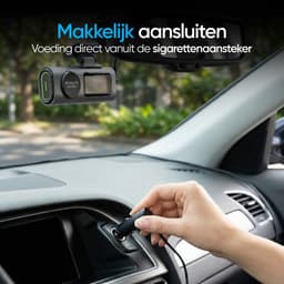 SecurLens Y Dashcam 4K – Dashcam Voor Auto – Wifi & App – Nachtzicht – G-Sensor – incl. 64GB SD-kaart — thumbnail 4