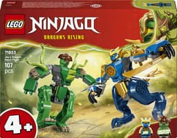 LEGO Ninjago - Jay's drakenmechastrijd Constructiespeelgoed — thumbnail 1