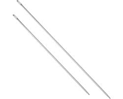 Professionele Naalden voor Meubelbekleding - 2 Stuks, 25 en 30 cm Lange Naalden voor Leer en Stofbewerking