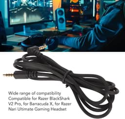 Store_9 - Vervangende Geluidskabel - 3,5 mm hoofdtelefoonkabel - 4,9FT - Geschikt voor gaming headsets - Optimale geluidskwaliteit - Breed compatibel — thumbnail 2