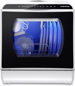 Compacte Vaatwasser - Mini Afwasmachine - Kleine Keukens - Ingebouwde Watertank - 42.5 cm Breed - Wit — thumbnail 1